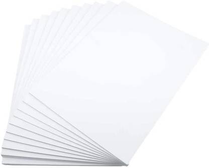 greencom Pk of 25 Sheets A3 300 Gsm White Craft Cardstock - Acid Free - Bright White Card Use for school projects, card making, scrapbooks etc. white card is perfect for all Art and Craft Activities, or Painting. 300 gsm A4 paper