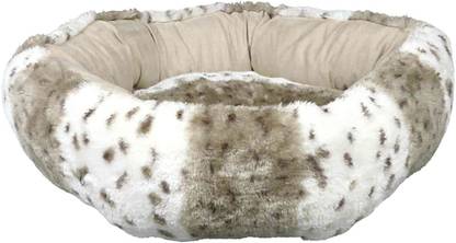 trixie :- Leika Cuddly Round Bed | Ideal for Pets who Love to Curl Up - Size S Pet Bed