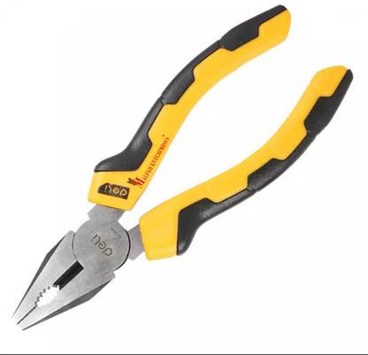 MALFAH ENTERPRISES Professional Deli DL2006 combination plier 6Inch Combination Snap Ring Plier