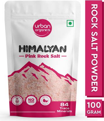 Urban Organics Himalayan Pink Salt|Sendha Namak|Non Iodised -100g Himalayan Rock Salt