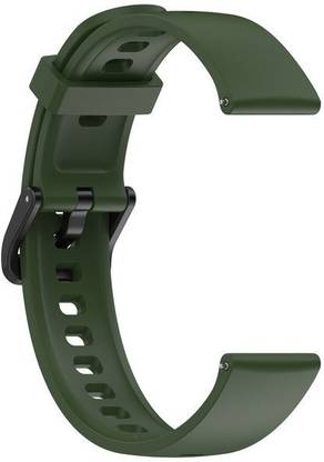 Meyaar Silicone Replacement Band Strap Compatible With real me Band 2 With Metal Buckle Smart Band Strap