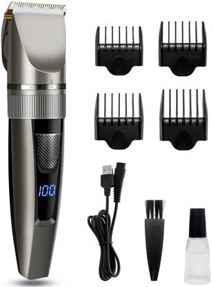 Luhao LHT-5519 Rechargeable Trimmer 120 min  Runtime 5 Length Settings