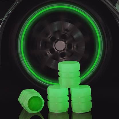 MotoArt Plastic Tyre Valve Cap for Car, Bike