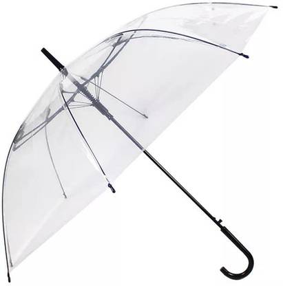 Chhogli Clear Transparent Umbrella(Whit, 1) Umbrella