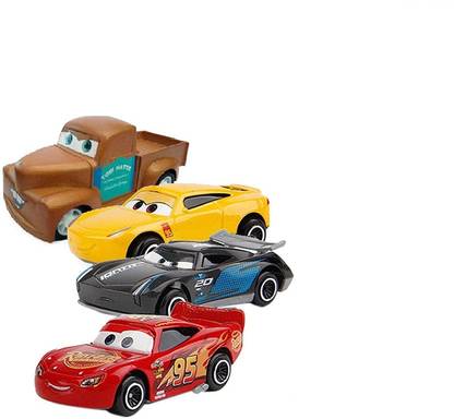 The Simplifiers 4pcs Pixar Cars 3 Toys Lightning McQueen and Friends