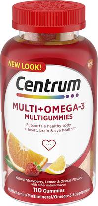 Centrum Multi +Omega -3 Multigummies