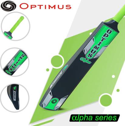 Optimus Alpha Full Size 6 (32.5 Inch) For Tennis Ball PVC/Plastic Cricket  Bat For 12 - 14 Yrs