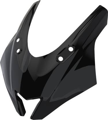 Saiga Parts R6 Headlight Razor Mask 2.0 for Yamaha R15 V3 Gloss Black Bike Fairing Kit