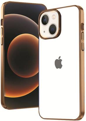 Caseex Back Cover for APPLE iPhone 14 Plus, Hard TPU Crystal Clear Electroplated Case For iPhone 14 Plus (6.7")