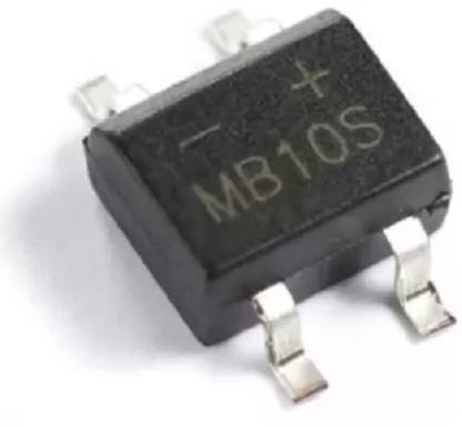 Steko MB10S Bridge Rectifier 1000 Volt 0.5A Diode PIN Diode