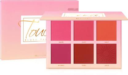 GREVILLAE ITouch 6 Color Professional Cheek-Blush High Quality Touch Palette (Original) 20 g