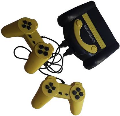 PTCMart Aoko Victor Game Console 8 Bit Fun station in-built games like contra, Mario etc NA GB with contra, super Mario Bros, Double Dragon 2, Duck Hunt, Gradius, F1 Race etc…