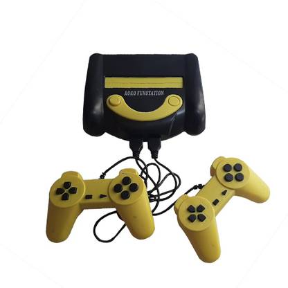 PTCMart Aoko Victor 8 Bit Fun station Game Console in-built games like contra, Mario etc NA GB with contra, super Mario Bros, Double Dragon 2, Duck Hunt, Gradius, F1 Race etc…