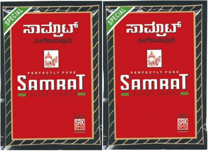SAMRAT Hair Care - Natural & Pure Soapnut / Shikakai Powder - Pack of 2