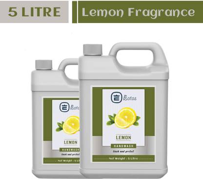 EATAS LEMON Handwash Liquid Smart Hand Wash 10 Liter (10 L) Hand Wash Can (2 x 5 L) Hand Wash Can