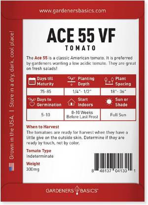 Biosnyg ™NDIR-627 Ace 55 VF Tomato Seed