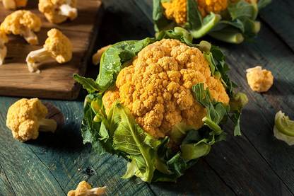 CYBEXIS GUA-66 - Cheddar Hybrid (Orange) Cauliflower - (450 Seeds) Seed