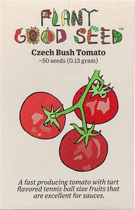 VibeX ® XXL-613 Czech Bush Tomato Seeds Seed