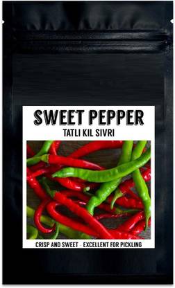 VibeX XL-63 - Tatli Kil Sivri (Sweet Sivri) Turkish Pepper Chilli - (450 Seeds) Seed