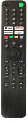 LipiWorld RMF-TX520P Led Smart TV Voice Remote with Netflix YouTube Prime Video Function Compatible for Sony Bravia Remote Controller