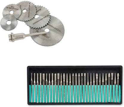 Digital Craft 6Pc Circular Saw Blade,30Pc Diamond Burs Set,, 6Pc Circular Saw Blade,30Pc Diamond Burs Set,, Rotary Tool