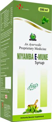niyamba E-mune Immunity Booster for all age groups with 100% Ayurvedic formulation