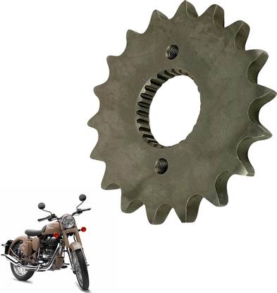 Dhe Best Bike Sprocket 18 teeth Black for Royal Enfield Classic Desert Storm 18 Teeth Sprocket