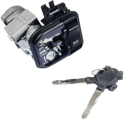deutsche Ignition Cum Steering Lock Compatible With Honda Activa 5G With Magnetic Shutter DEUS-0423GC Key Switch Lock