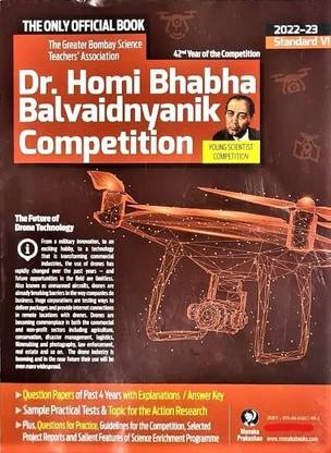 Menaka - Dr. Homi Bhabha Balvaidnyanik Competition - Class 6th - English Medium - 2022-23 - The Only Official Book