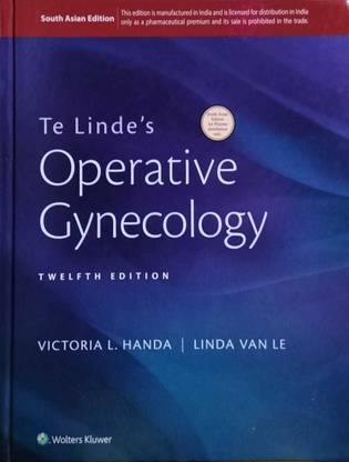 Te Linde Operative gynecology ,Twelfth Edition