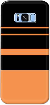 NDCOM Back Cover for Samsung Galaxy S8 Plus Orange Stripe Pattern Printed