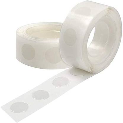 mapperz Double Sided Easy to Use Balloon Glue Dot Tape (Manual)