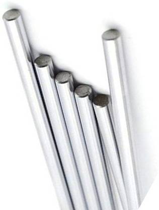 INVENTO 12pcs EN31 Rustproof Steel Smooth Rod 8mm OD 1mtr long Automotive Electronic Hobby Kit