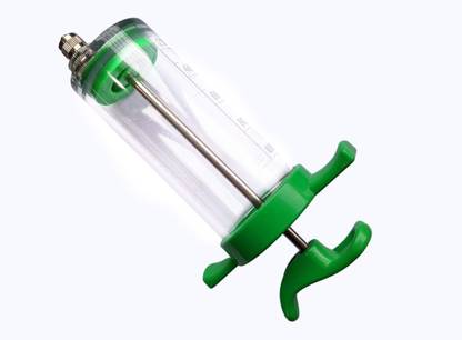 Agarwals 100ml Oral Feeding Syringe | Transparent | Luer Lock | for Veterinary Use Manual Fish Feeder