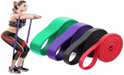 B fit Heavy Pull Up Bands - Heavy Duty Exercise Band Set of 4 Resistance Band