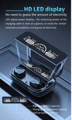 Kabeer enterprises M10TWS Bluetooth Earbuds Wireless Bluetooth Headset Power Bank 2 Bluetooth