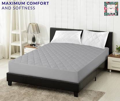 Riyans group Fitted Double Size Breathable, Stretchable, Waterproof Mattress Cover