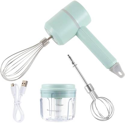 Wengvo 700 W Multicolor Electric Whisk, Chopper, Hand Blender