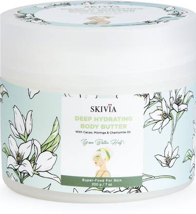 SKIVIA Deep Hydrating Body Butter With Cacao | Soothes Dry Skin | For All Skin Types
