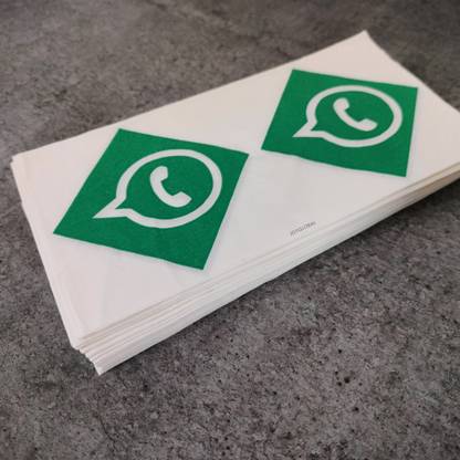 JoyGlobal Whatsapp Logo Paper Tissue white and green Paper Napkins
