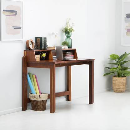 FURLENCO Vitello Brand New Solid Wood Study Table