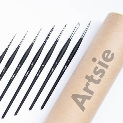 ARTSiE Spotter Detailer Liner Set Of 6 + 1 Detailer Mini Mop
