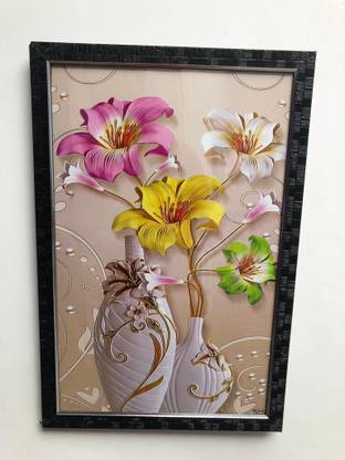 ZUMAR flower Religious Frame