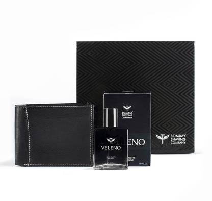 BOMBAY SHAVING COMPANY Valeno Perfume and Wallet Gift Set Eau de Toilette  -  30 ml