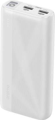 ORAIMO 20000 mAh Power Bank (12 w, Fast Charging)  (White, Lithium Polymer) at Rs. 929