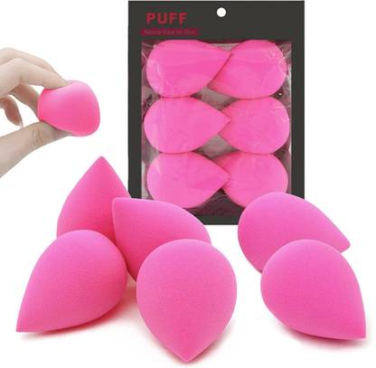 NEWGEN ENTERPRISES Makeup Sponge Set Makeup Blender Latex Free and High-definition Set of 6