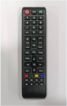 PP REMOTE ORG LED/LCD (WITH USB-SOURCE BUTTONS) MICROMAX Remote Controller