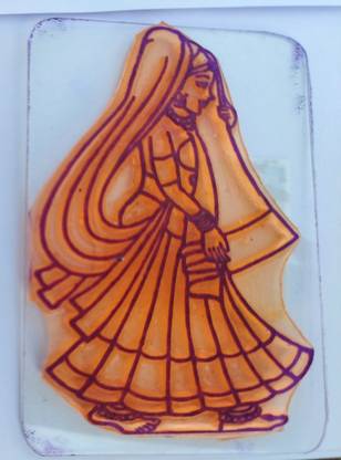 SUMAN MEHANDI TOOL BRIDE SELF DESIGN