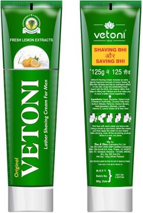 VETONI Men Shaving Cream Green