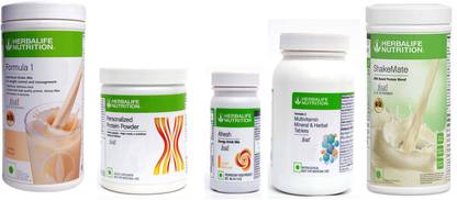 Herbalife Nutrition FORMULA1VANILLA PROTIEN200G AFRESH ENERGY DRINK GINGER 50 +SHAKEMATE 500 +F2 Whey Protein